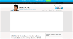 Desktop Screenshot of mthfr.net